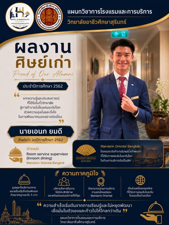 ศิษย์เก่า เล่าความสำเร็จ