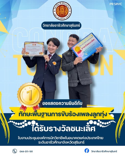 ขอแสดงความยินดีกับ